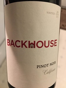 Backhouse Backhouse Pinot Noir 2015